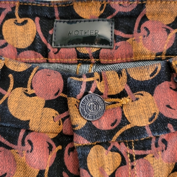 MOTHER The Looker Cherry Pickin' Size 26 - Picture 3 of 9